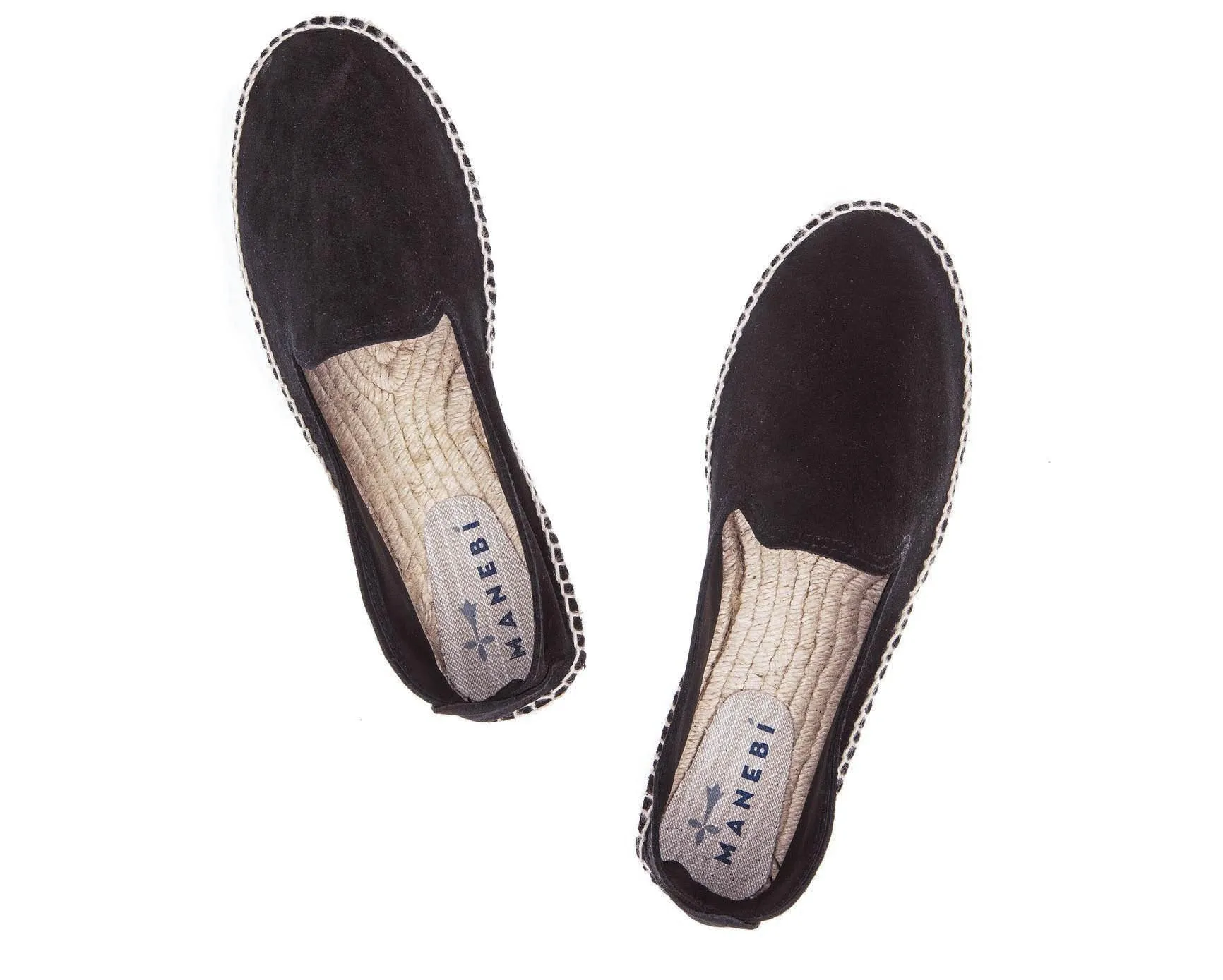 - Hamptons Black Espadrilles - Plug-in Top-tier options