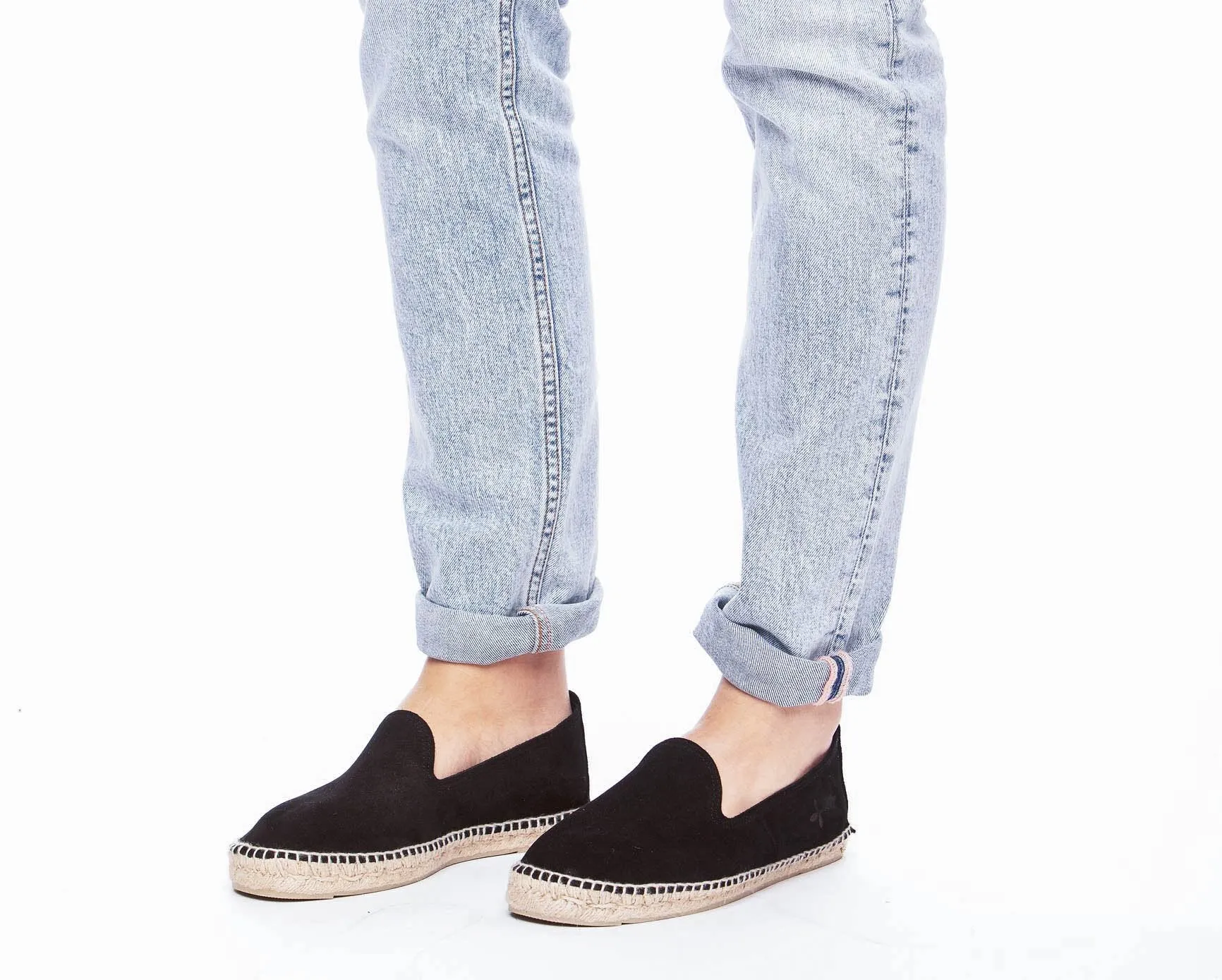 - Hamptons Black Espadrilles - Plug-in Top-tier options