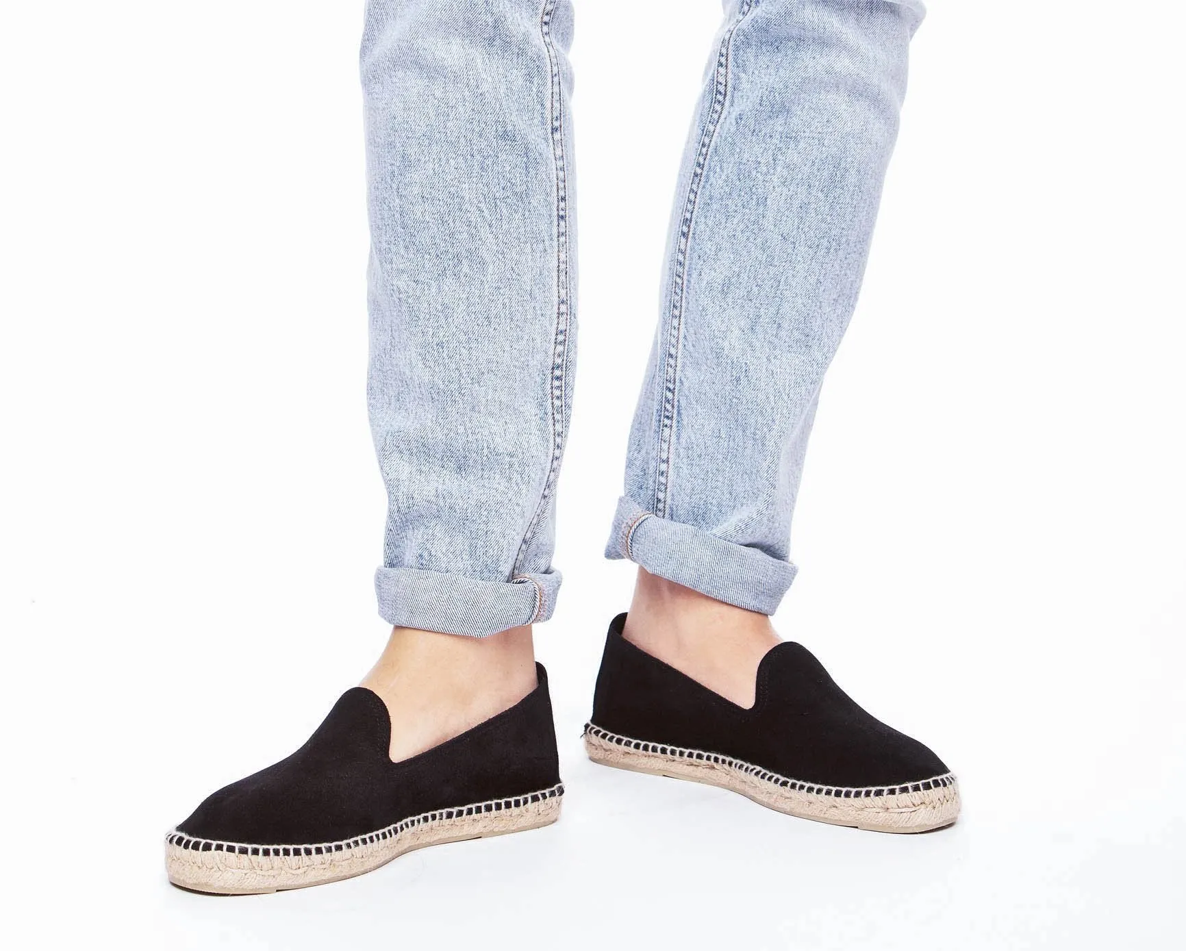 - Hamptons Black Espadrilles - Plug-in Top-tier options