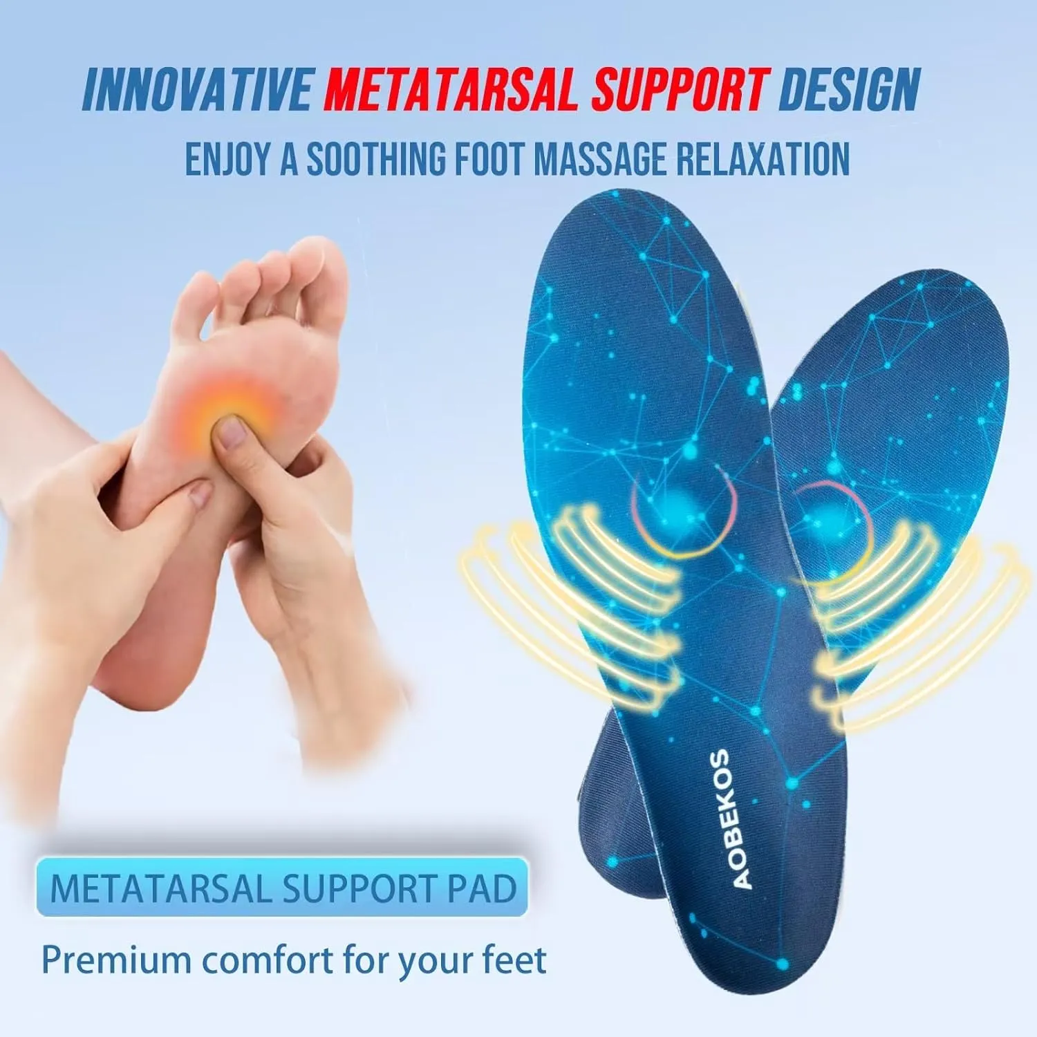240lbs Plantar Fasciitis Relief Insoles Men Women, Comfort Metatarsal High Arch Support Shoe Inserts,Heavy Duty Orthotic Inserts for Pain Relief,Work Boot Shoe Insole for Flat Feet & Pronation