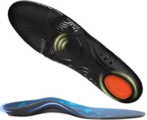 240lbs Plantar Fasciitis Relief Insoles Men Women, Comfort Metatarsal High Arch Support Shoe Inserts,Heavy Duty Orthotic Inserts for Pain Relief,Work Boot Shoe Insole for Flat Feet & Pronation
