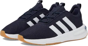 adidas® Kids Racer TR23 Big Kids Running Shoes – Mesh Upper – Textile Insole and Lining – Round Toe Design Legend Ink/Footwear White/Gum 3 7 Big Kid M