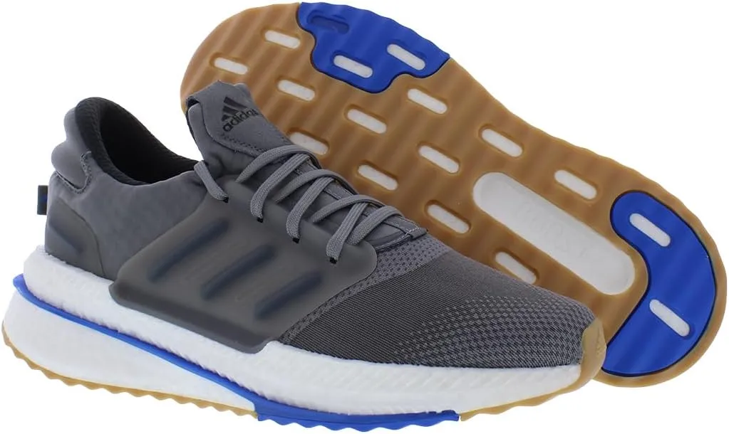 adidas Mens X Plrboost Lace Up Sneakers Shoes Casual - White