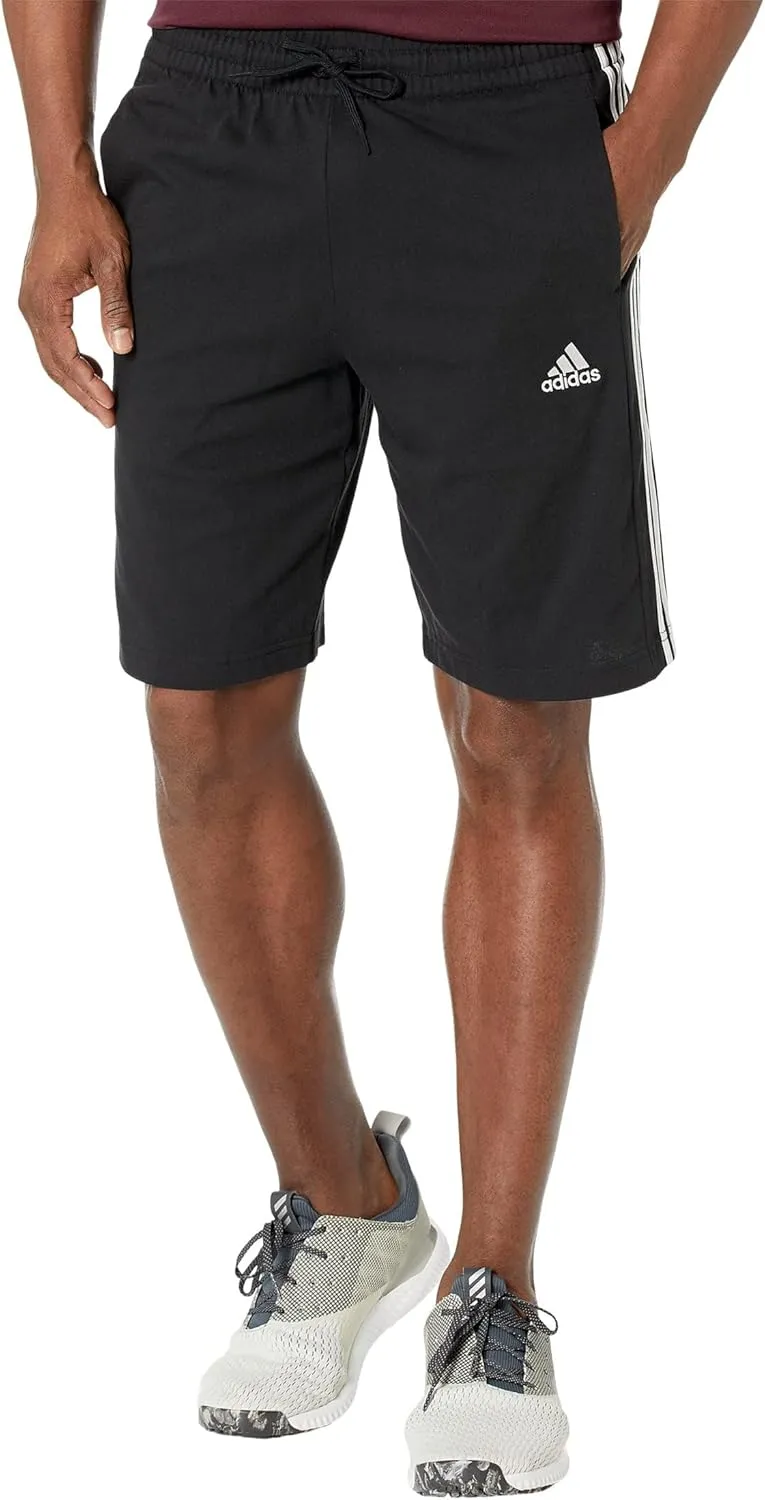 adidas Women's Essentials Single Jersey 3-Stripes Shorts