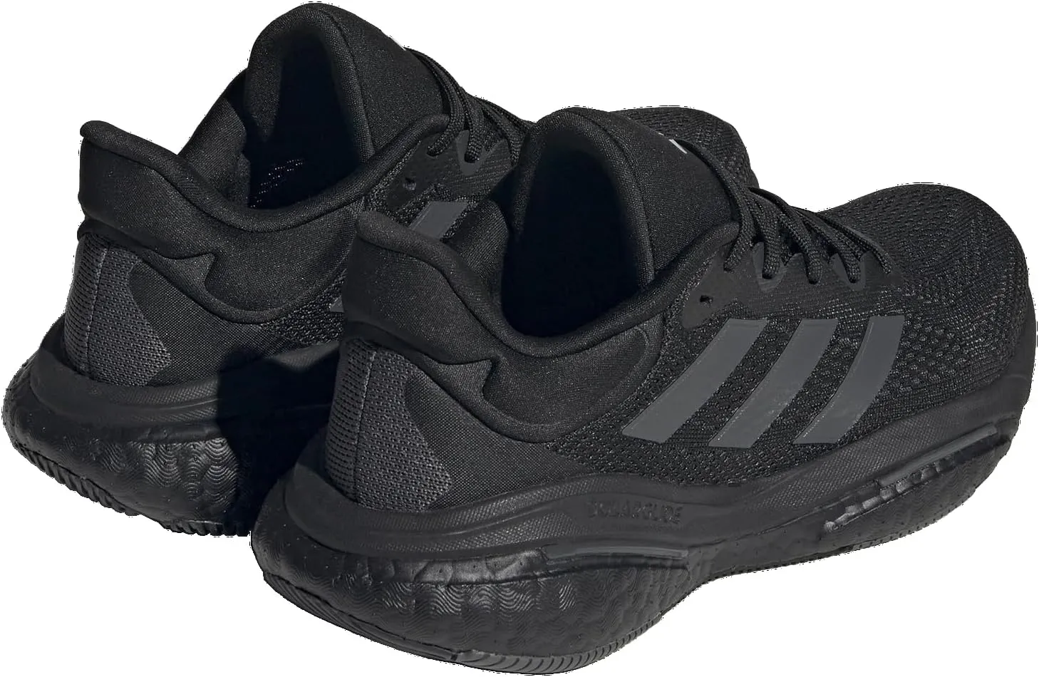 adidas Womens Solarglide 6 Running Sneakers Shoes - Black
