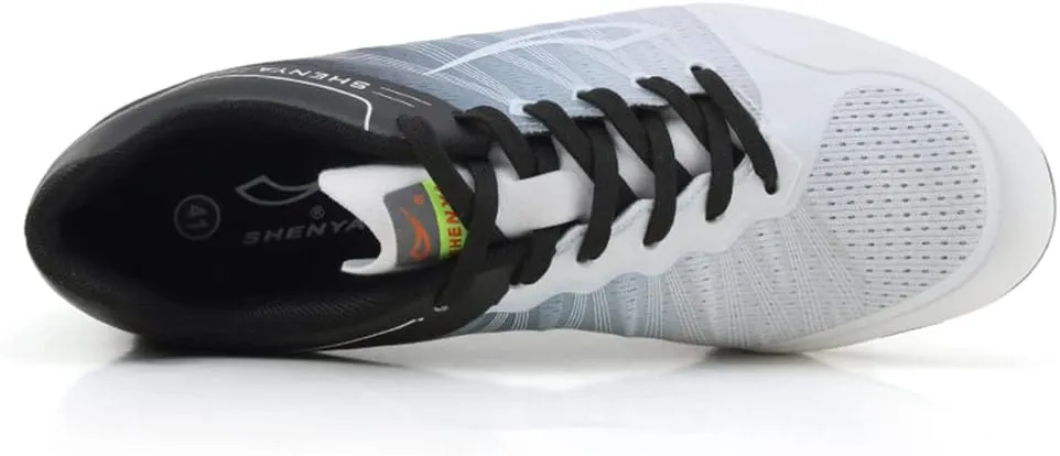 ailishabroy Mens Womens Track and Field Shoes Spikes Track Race Jumping Sneakers Professional Running Nail Spikes Shoes Man Woman