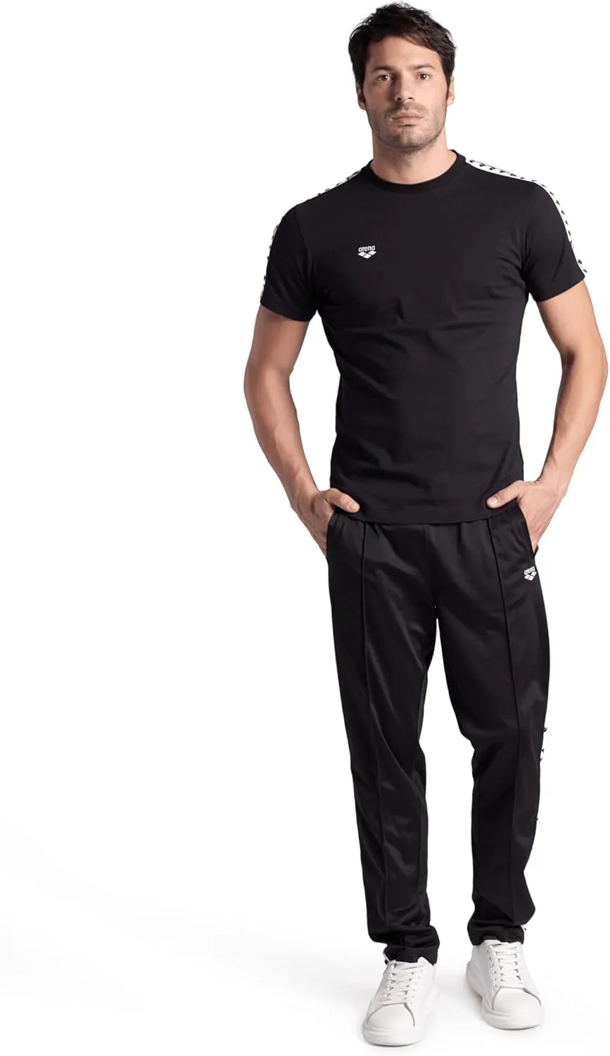 ARENA Men's Team T-Shirt 100% Cotton Slim Fit Short Sleeve Casual Athletic Wear