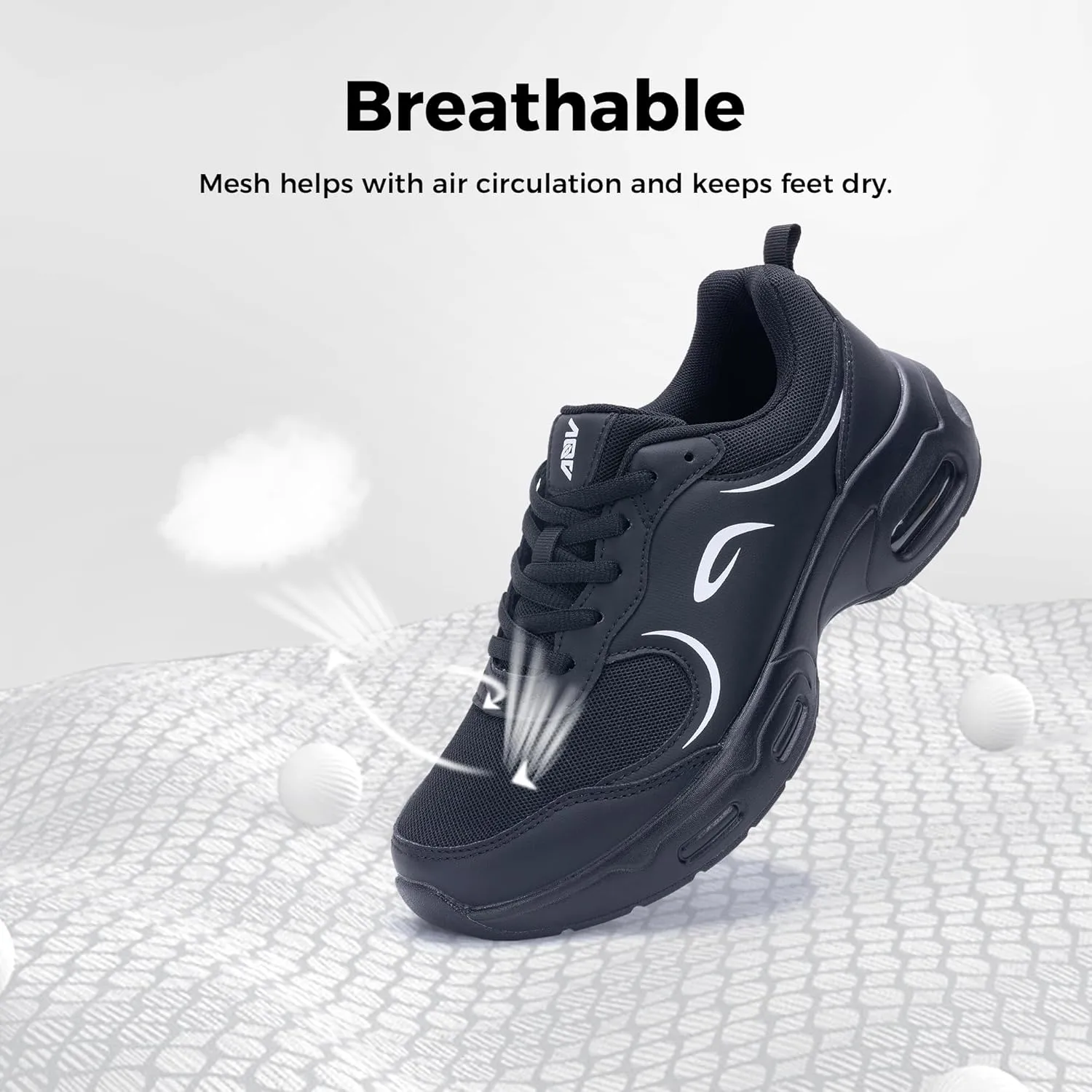 Artlea Walking Shoes Women Arch Support Sneakers Plantar Fasciitis Orthotic Tennis Sneakers Air Running Gym Shoes