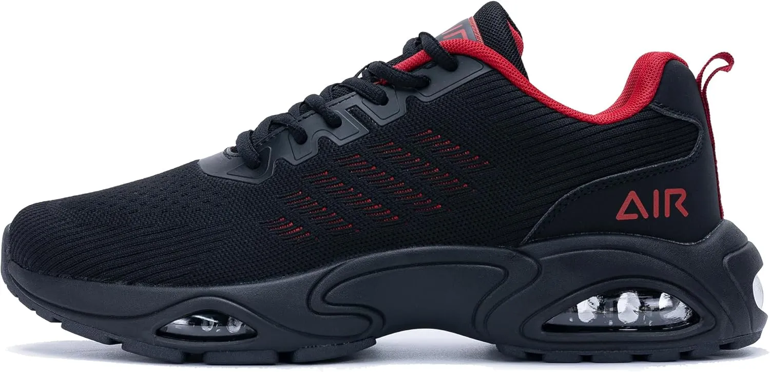 Autper Men's Air Athletic Running Shoes Lightweight Breathable Tennis Walking Sneakers for Gym Jogging Sports US 7-13