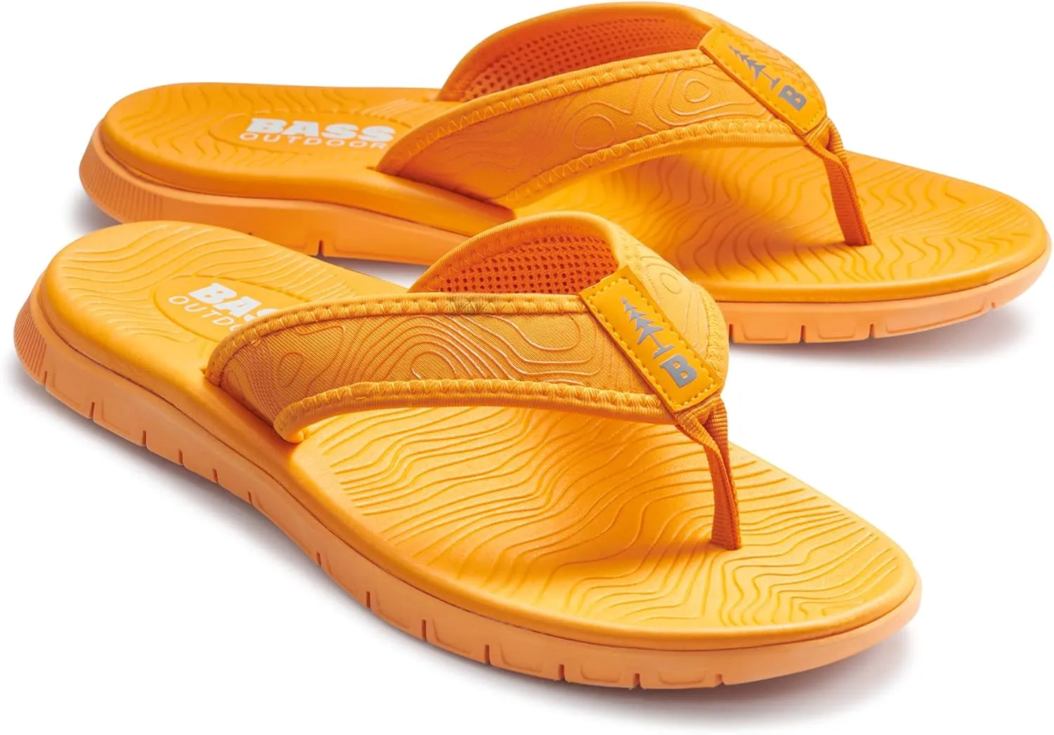 BASS OUTDOOR Men's Topo Thong Everyday Outdoor Sandal Boat Shoe