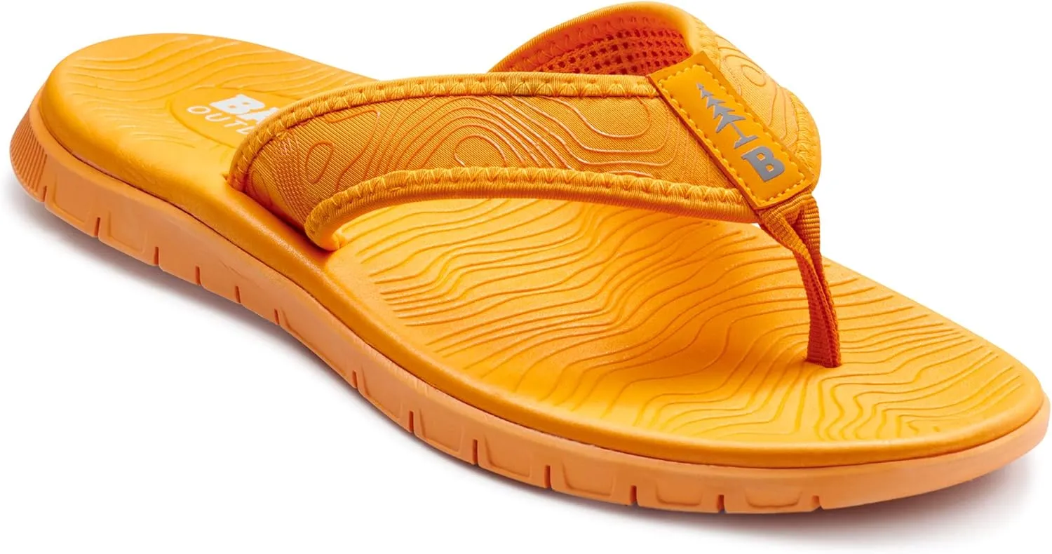 BASS OUTDOOR Men's Topo Thong Everyday Outdoor Sandal Boat Shoe