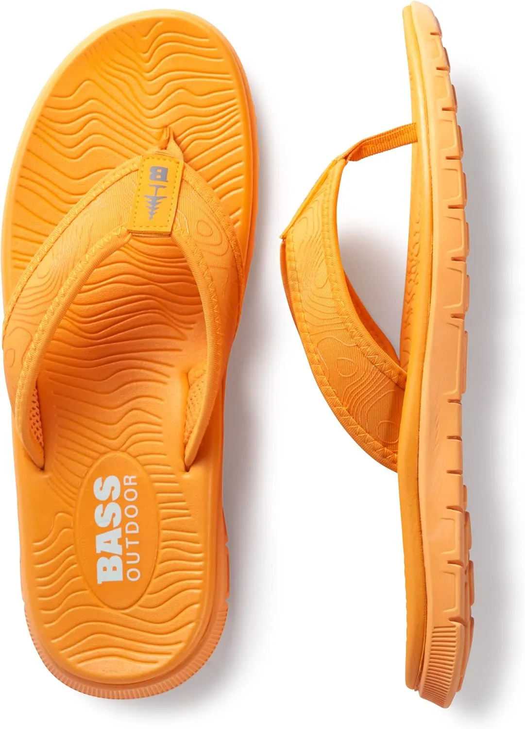 BASS OUTDOOR Men's Topo Thong Everyday Outdoor Sandal Boat Shoe