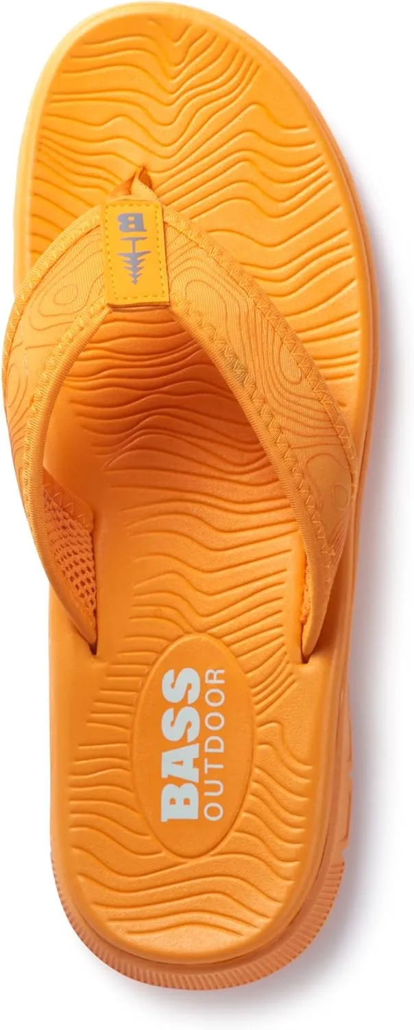 BASS OUTDOOR Men's Topo Thong Everyday Outdoor Sandal Boat Shoe