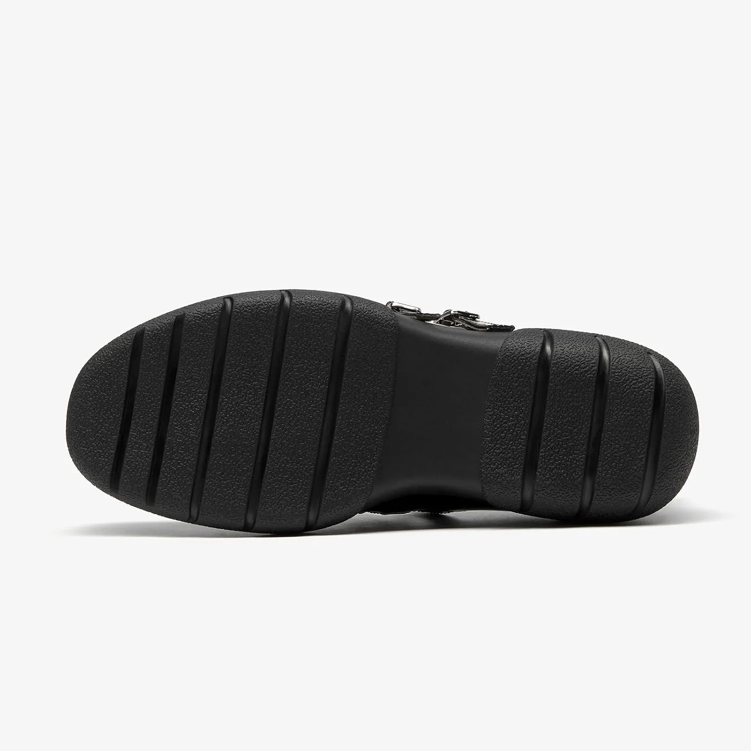 BEAU TODAY Mary Jane Shoes Women, Ballet Flats Shoes for Women, Buckle Strap Genuine Leather Flats, Comfortable Square Toe Dressy Mary Jane Flats Trendy
