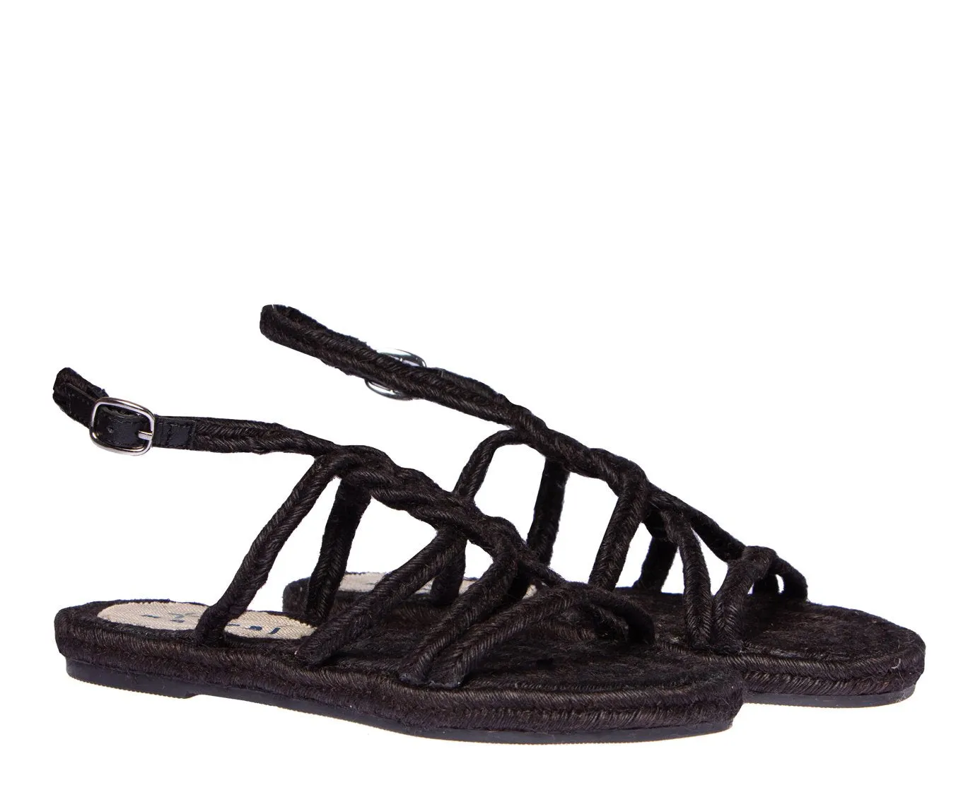 Black Curated selection Special promotion Sandals - Yucatan Rope -