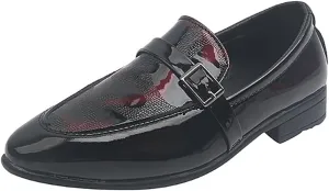 Boys Classic PU Leather Lace-Up School Uniform Oxfords Casual Dress Shoes Loafers Flats