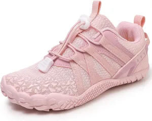 Boys Girls Barefoot Shoes Kids Toddler Wide Toe Box Minimalist Zero Drop Water Shoes Footwear Athletic Sneakers for Wrestling Hiking Camping Skateboard Climbing Running Training Sport Light Breathable