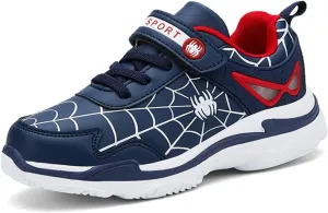 Boys Lightweight Sneakers Leather Kids Toddler Girls Tennis Running Shoes
