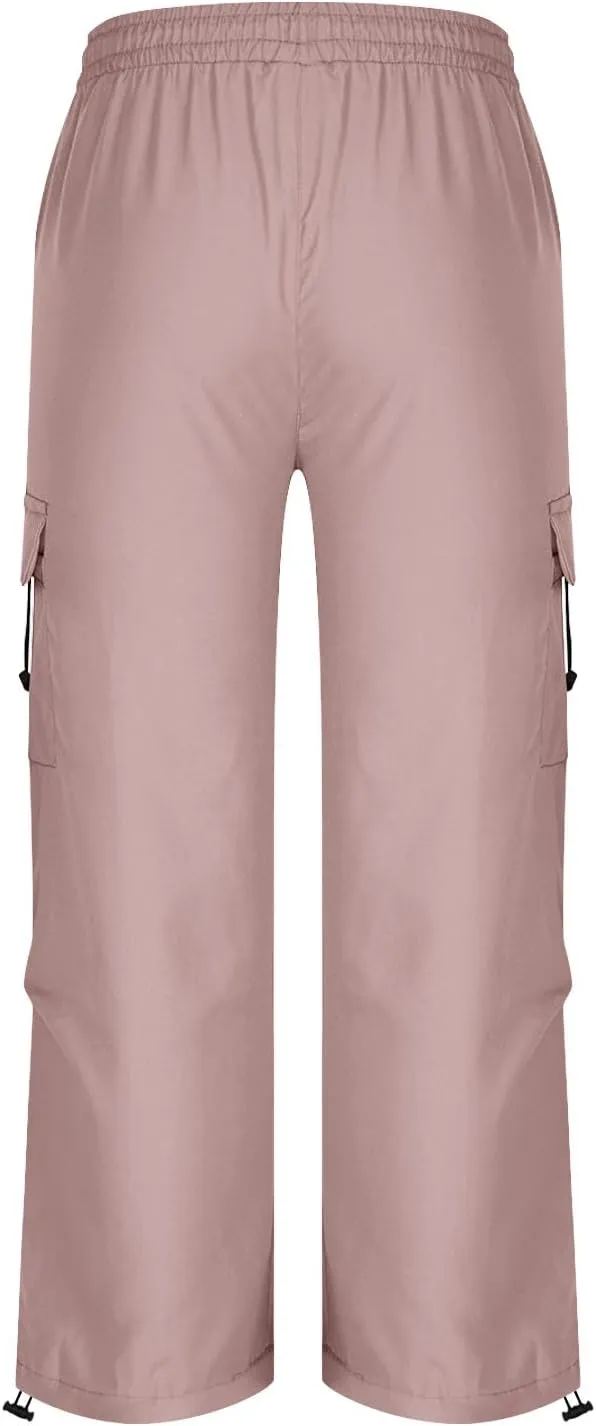 Cargo Pants for Men Baggy Big and Tall Trendy Casual Parachute Pant Harem Joggers Loose Fit with Multi Pocket Streetwear