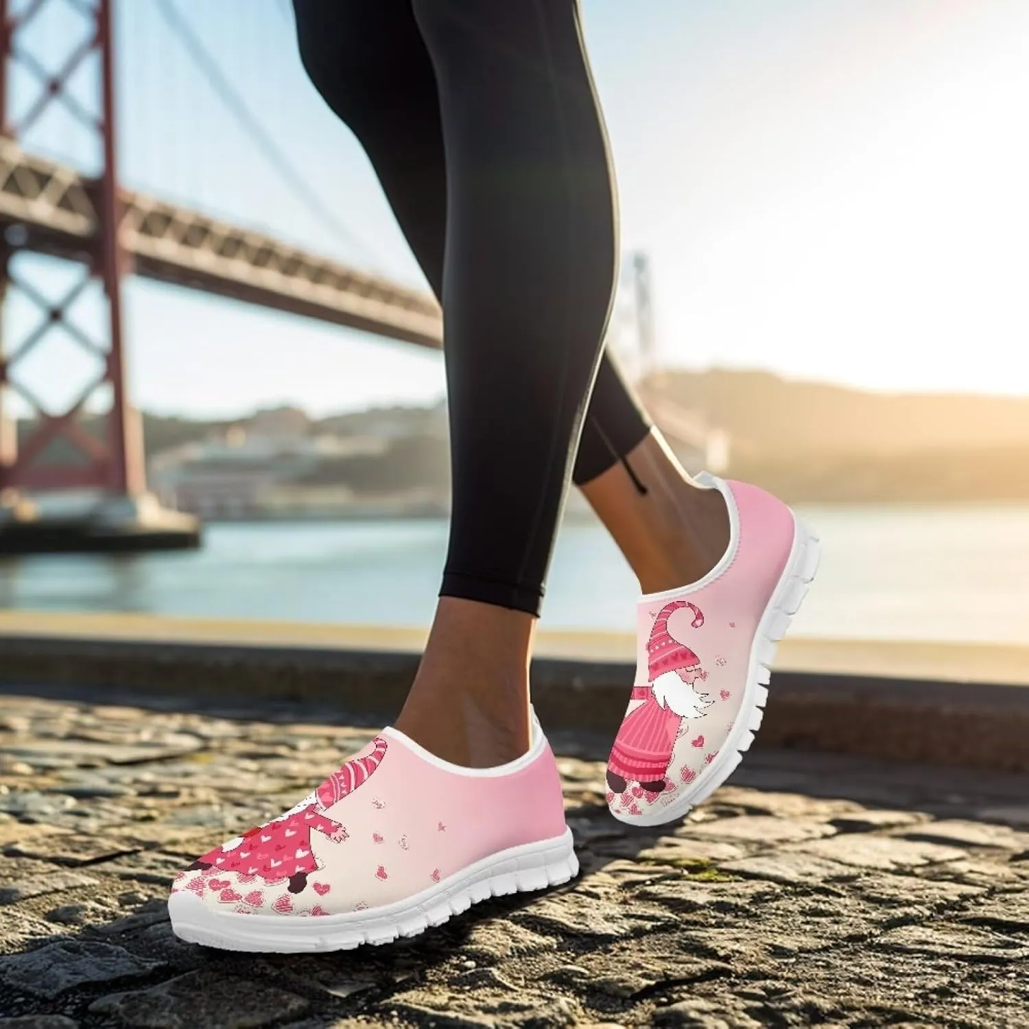 Casual Shoes for Women Slip On Shoes Breathable Non Slip Walking Shoes