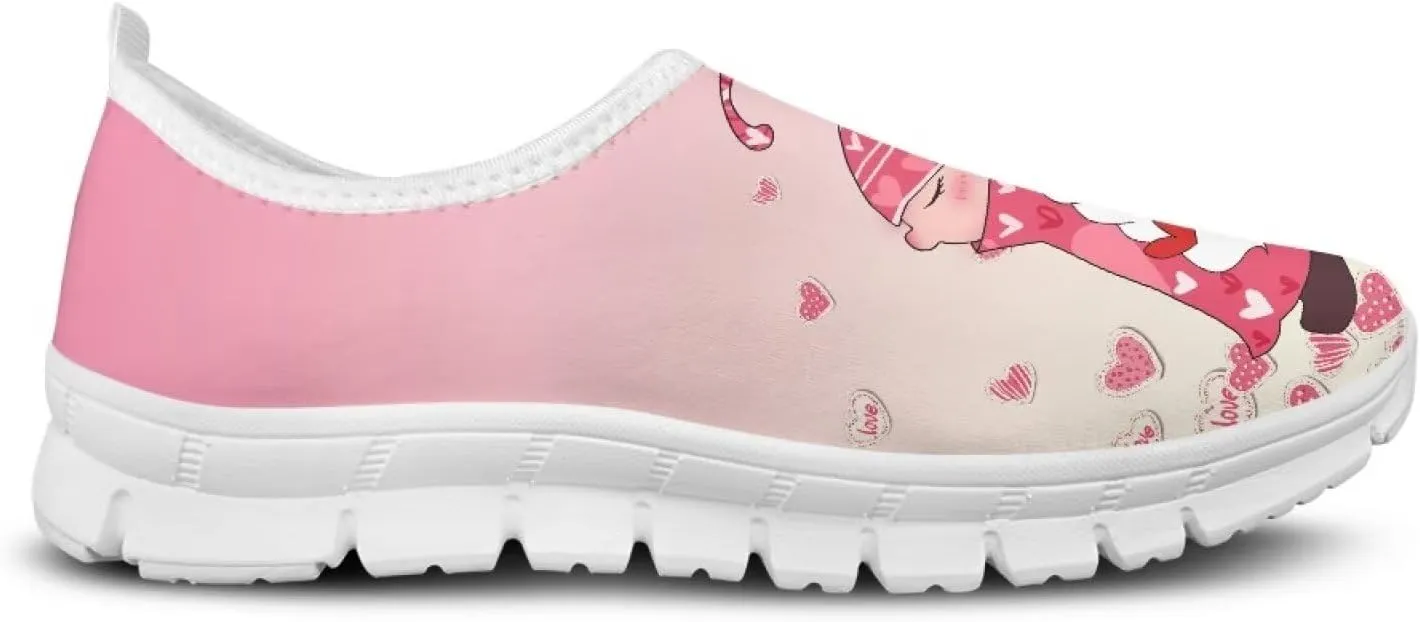 Casual Shoes for Women Slip On Shoes Breathable Non Slip Walking Shoes