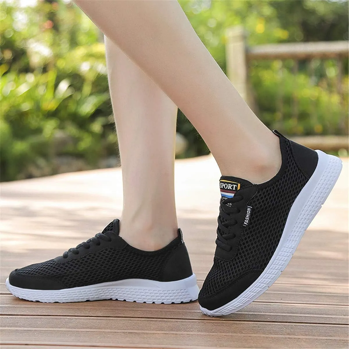 ChicWind Couples Athletic Walking Shoes for Women and Men Casual Mesh-Comfortable Sneakers