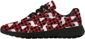 Christmas Pattern Shoes Womens Mens Tennis Walking Sneakers Breathable Athletic Running Shoes Gifts for Her,Him