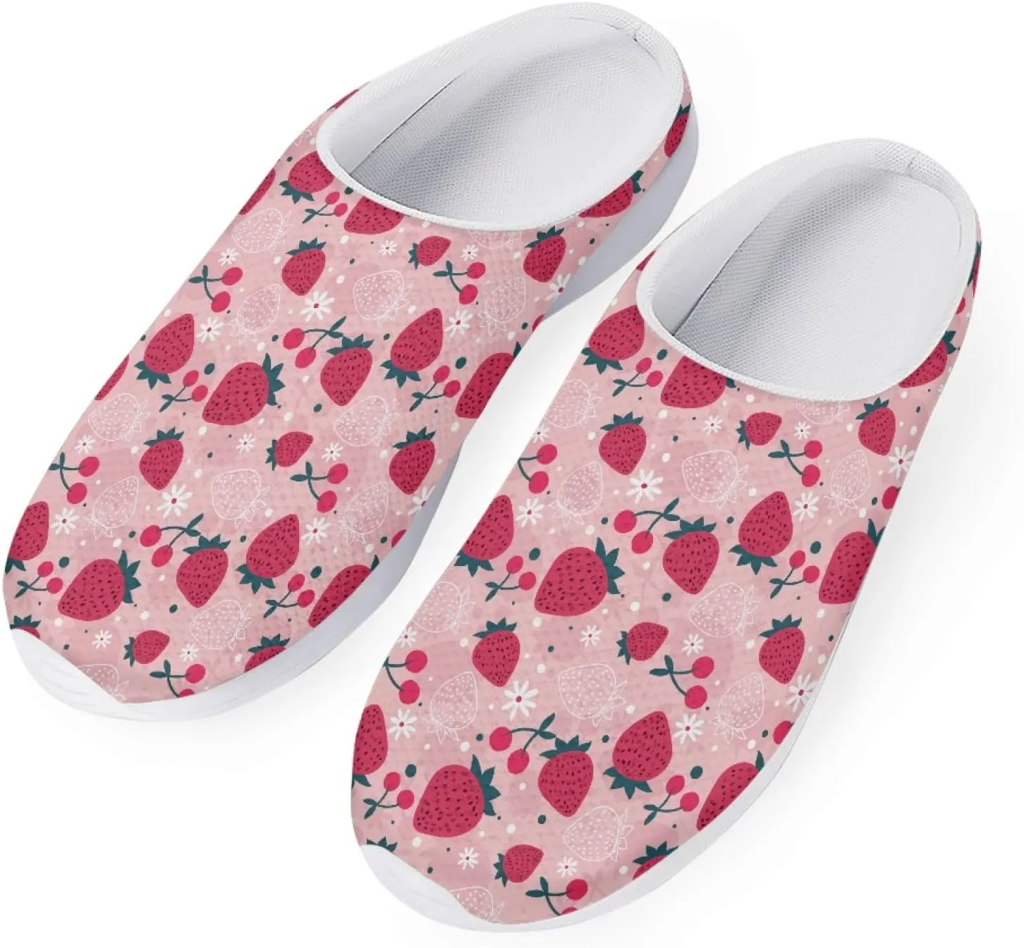 CLOHOMIN Womens Mules Clogs Breathable Garden Shoes Summer Mesh Shoes Slippers