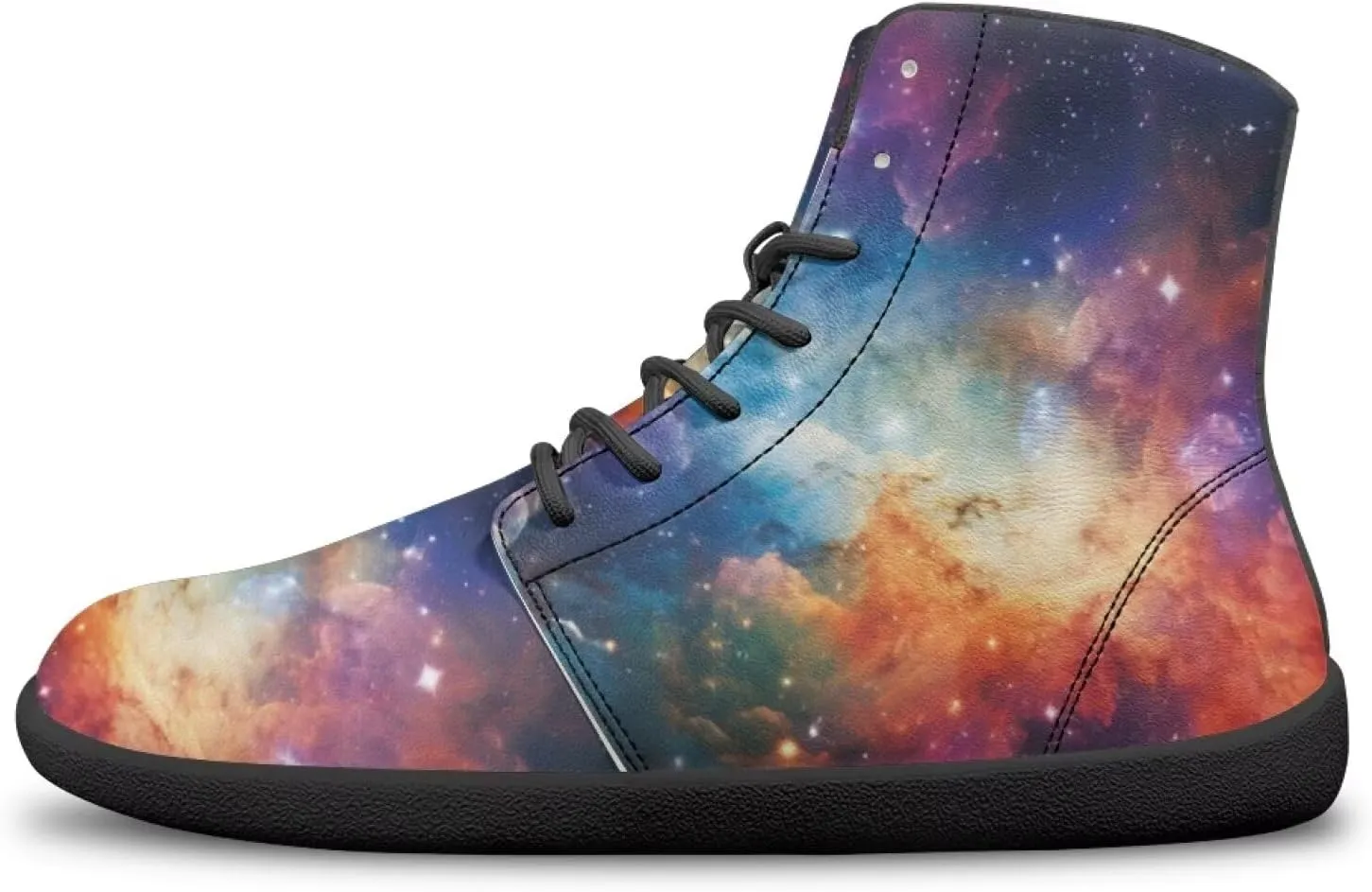 Doojoayie Cool Hightop Shoes for Men Wide Width Fashion Parkour Shoes for Teenager