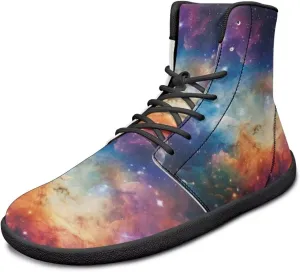 Doojoayie Cool Hightop Shoes for Men Wide Width Fashion Parkour Shoes for Teenager