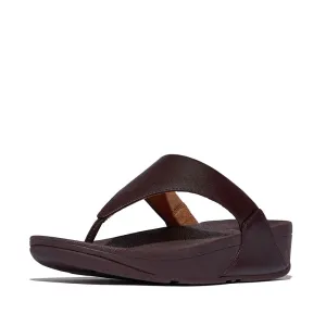 FitFlop Lulu Leather Sandals - Plumberry