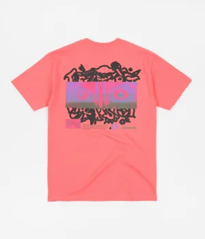 flatspot Collage T-Shirt - Coral
