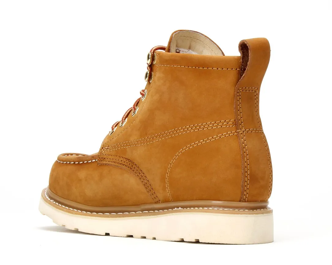 FRONTIER | 6" Classic Moc Toe Wedge Sole Boot