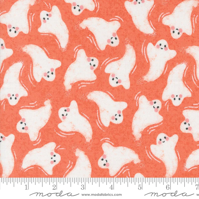 Hey Boo, Friendly Ghost in Soft Pumpkin