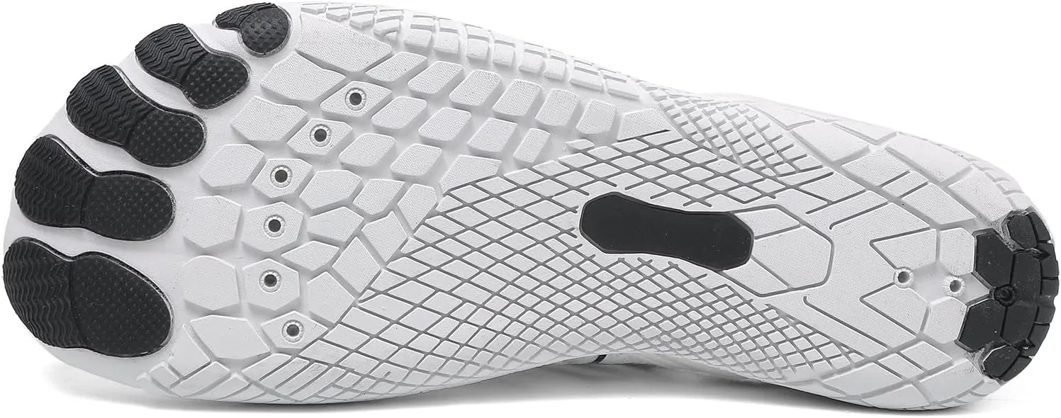 Hiking Footwear Barefoot Mens Shoes, Healthy Non Slip Unisex Pro Shoes with Wide Toe Box for Men, Outdoor Lightweight Breathable Hike Grounded Sneakers, Water Beach Surf Walk Yoga