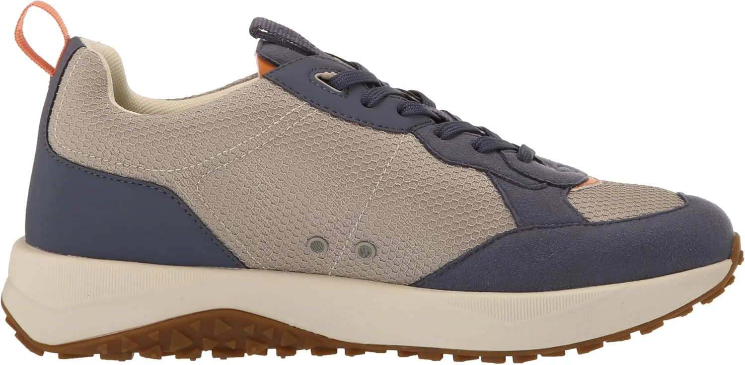 HUGO Men's Running Style Mix Material Sneakers