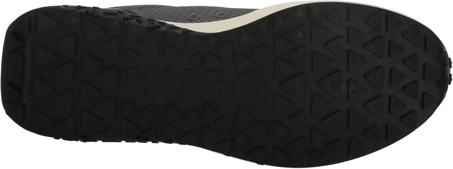 HUGO Men's Running Style Mix Material Sneakers