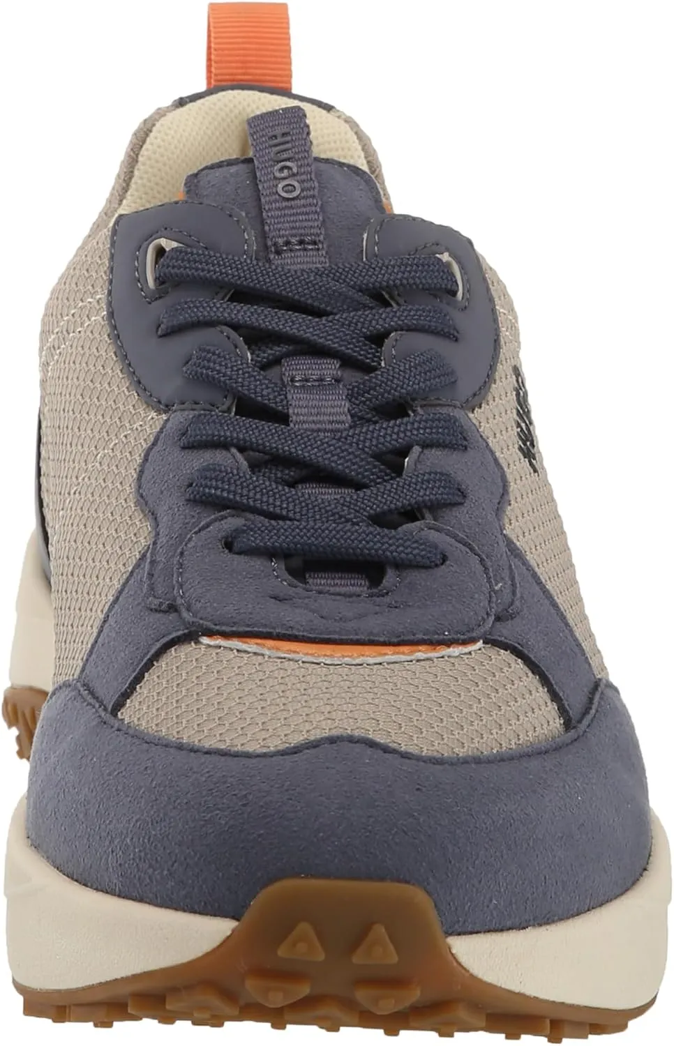 HUGO Men's Running Style Mix Material Sneakers