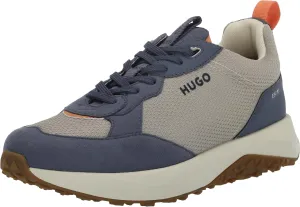 HUGO Men's Running Style Mix Material Sneakers