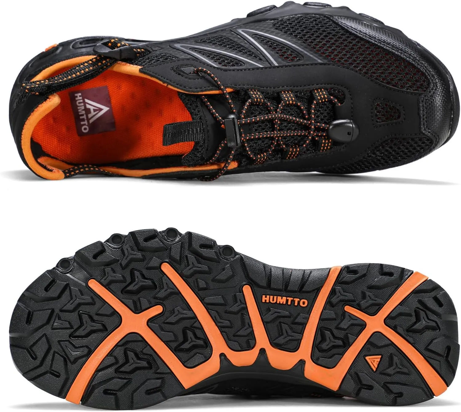 HUMTTO Water Shoes Men, Quick Dry Outdoor Sports Barefoot Shoes Non-Slip Aqua Hiking Sandals for Summer Swimming, Surfing, Kayaking, Diving – Pool, Beach, Lake & River