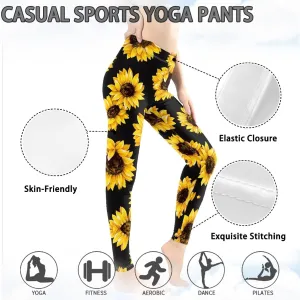 Irisjudy Women Leggings Full Length Casual Soft Skinny, Stretchy Workout Tights Long Pants Plus Size for Gym Women's Sports