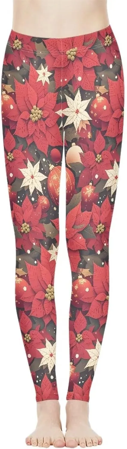 Irisjudy Womens High Waist Workout Leggings for Yoga,Jogging, Novelty Printed Buttery Soft Stretchy Pants Tights Outfit