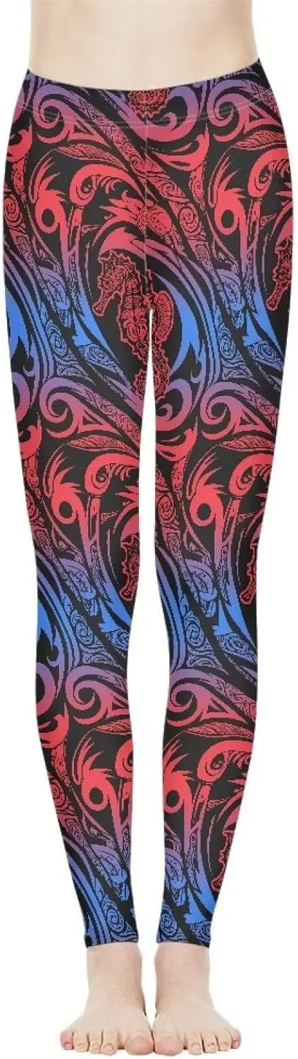 Irisjudy Womens High Waist Workout Leggings for Yoga,Jogging, Novelty Printed Buttery Soft Stretchy Pants Tights Outfit