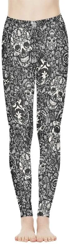 Irisjudy Womens High Waist Workout Leggings for Yoga,Jogging, Novelty Printed Buttery Soft Stretchy Pants Tights Outfit