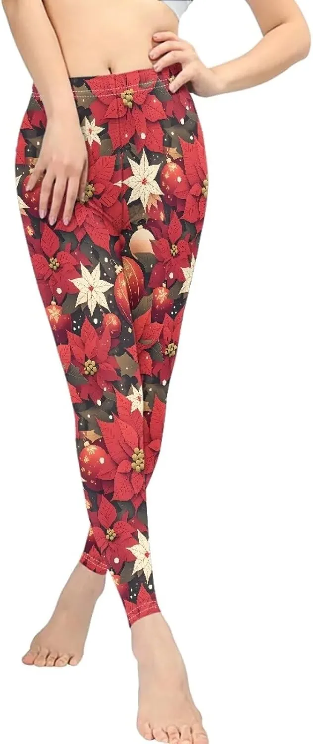 Irisjudy Womens High Waist Workout Leggings for Yoga,Jogging, Novelty Printed Buttery Soft Stretchy Pants Tights Outfit