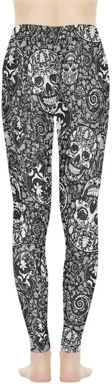 Irisjudy Womens High Waist Workout Leggings for Yoga,Jogging, Novelty Printed Buttery Soft Stretchy Pants Tights Outfit