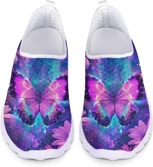 Jeiento Christmas Athletic Running Shoes for Women - Fashion Tennis Walking Sneakers