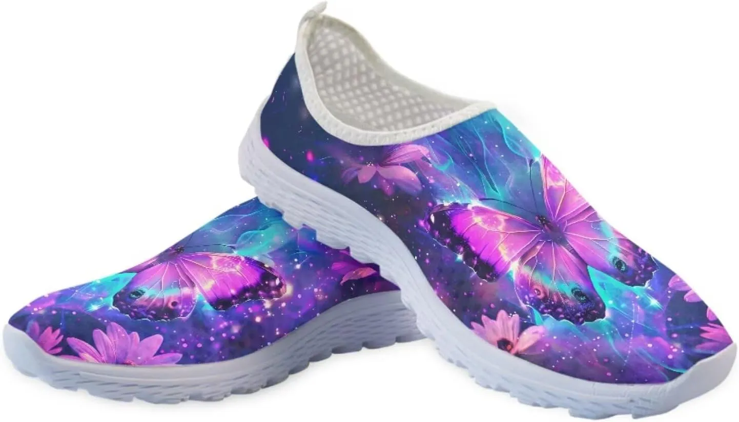 Jeiento Christmas Athletic Running Shoes for Women - Fashion Tennis Walking Sneakers