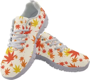 Jeiento Womens Trainers Lace Up Sneaker Tennis Shoes Comfort Gym Sports Fitness Running Shoes for Women Girl