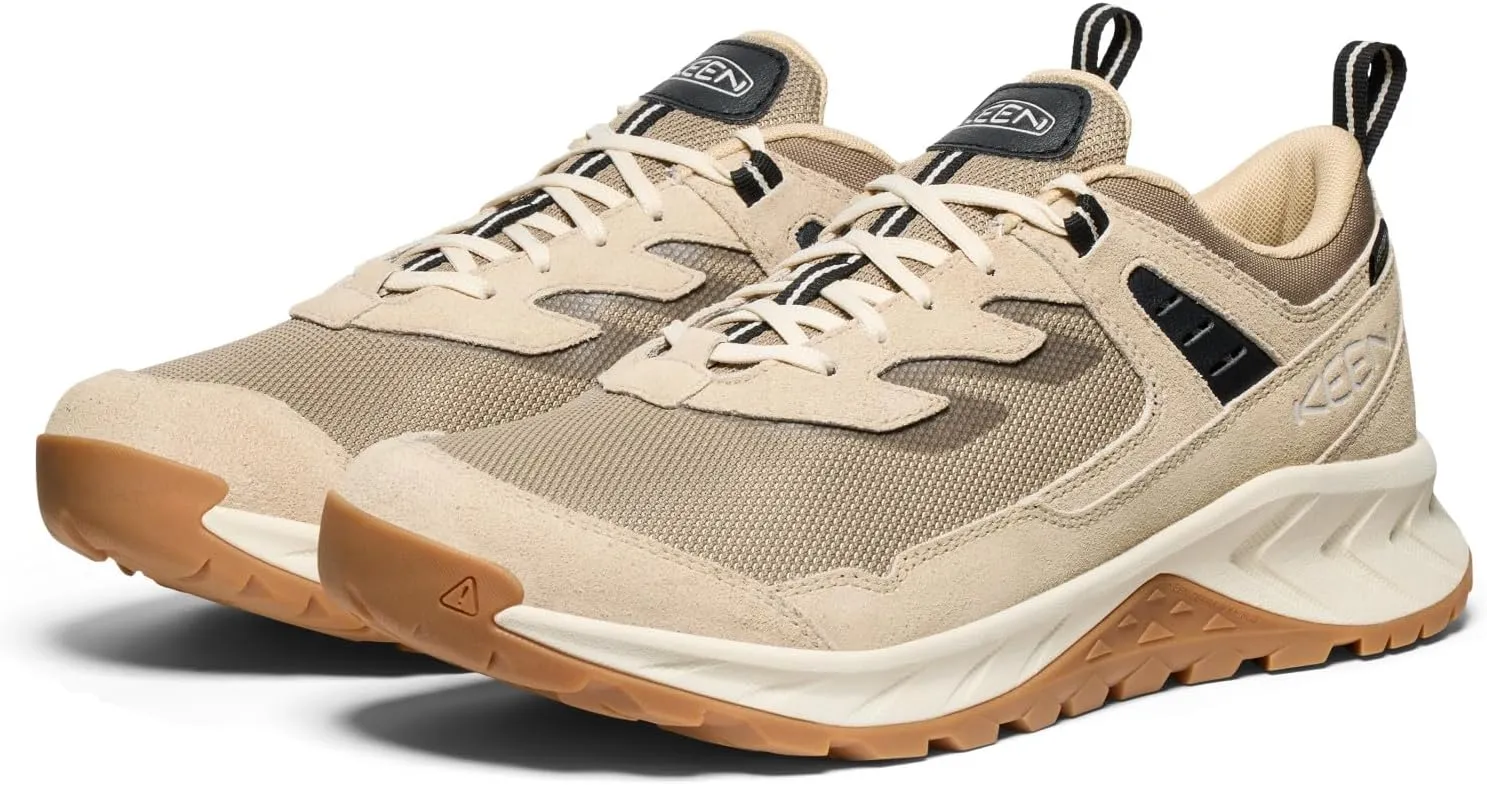 KEEN Men's Hightrail Low Height Durable Lightweight Breathable Leather Waterproof Hiking Shoes